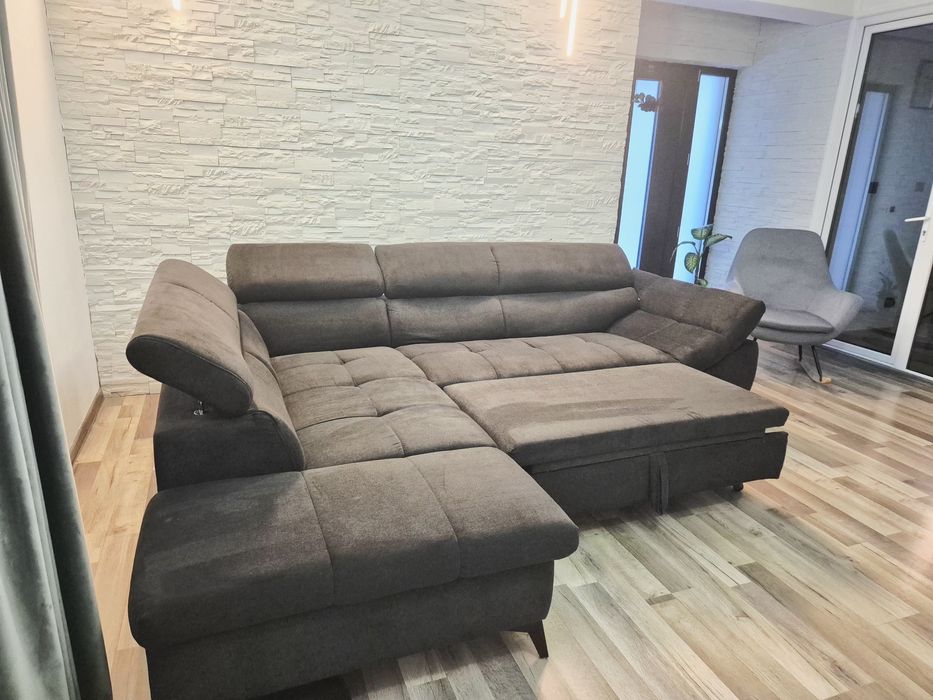 Coltar extensibil gri antracit