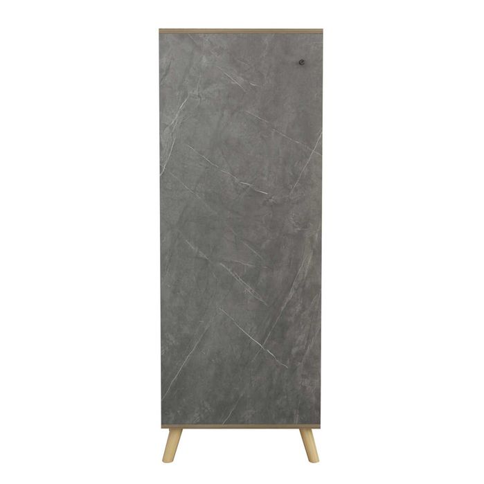 Шкаф за обувки Puzzle-home HM8954, ПДЧ, 4 цветови комбинации,50Χ38Χ135