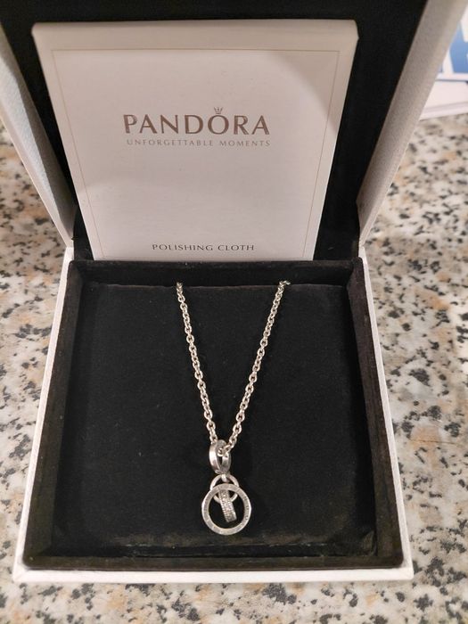 Колие PANDORA проба 925