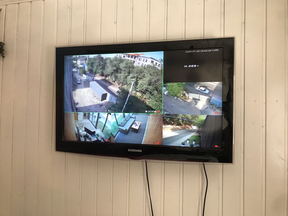 Монтаж камер видеонаблюдения