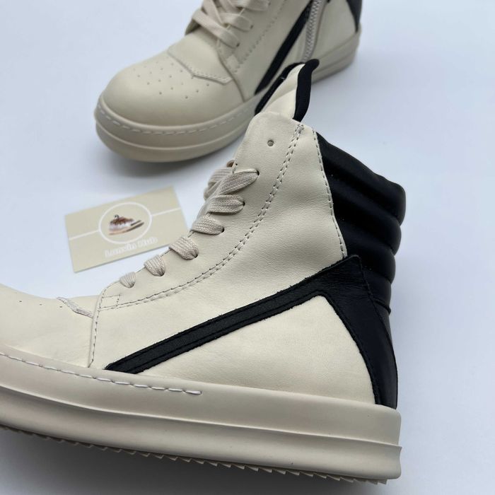 Rick Owens Geobaskets White