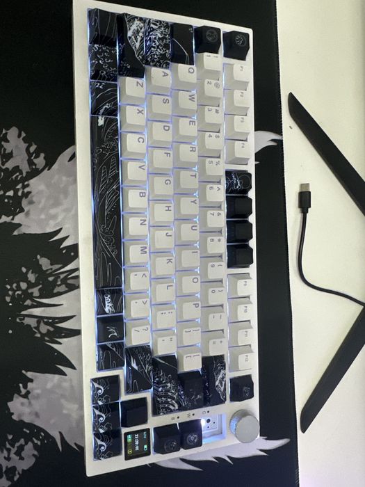 Клавиатура ajazz ak820 pro с дисплеем