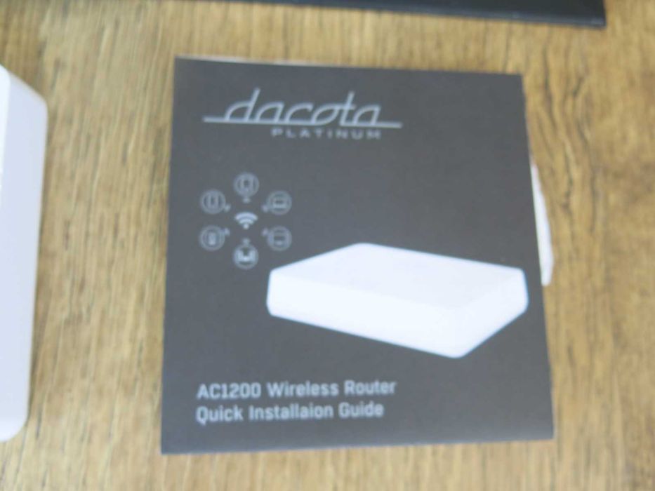 Двубандов рутер Dacota Platinum AC1200 – Пълен комплект