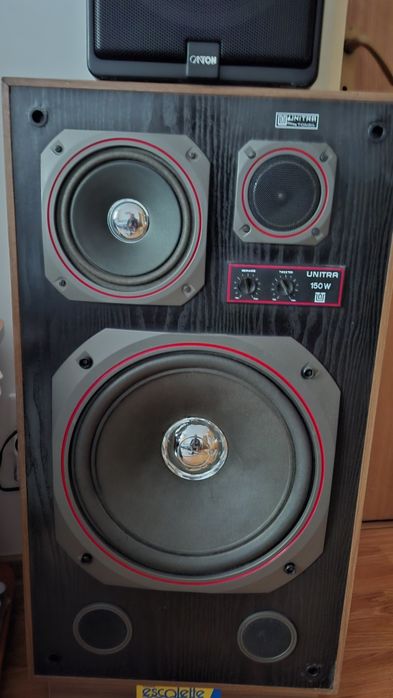 Amplituner Technics si boxe unitra 150w