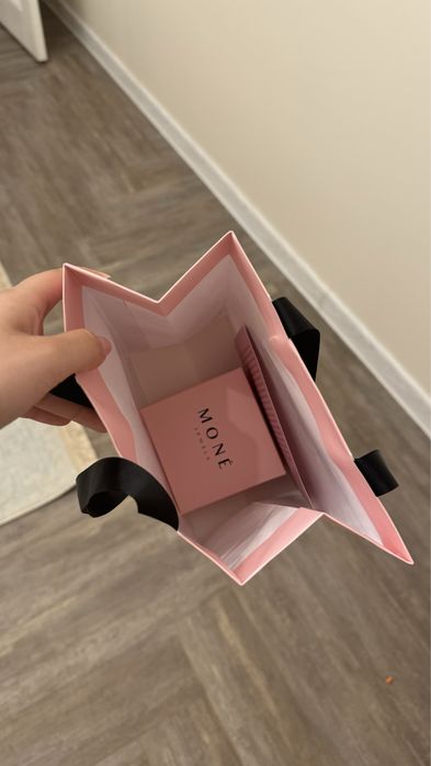 Подвеска розовое сердце