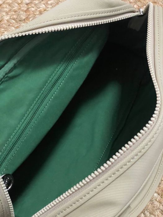 Geantă originală Lacoste crem – stare excelentă