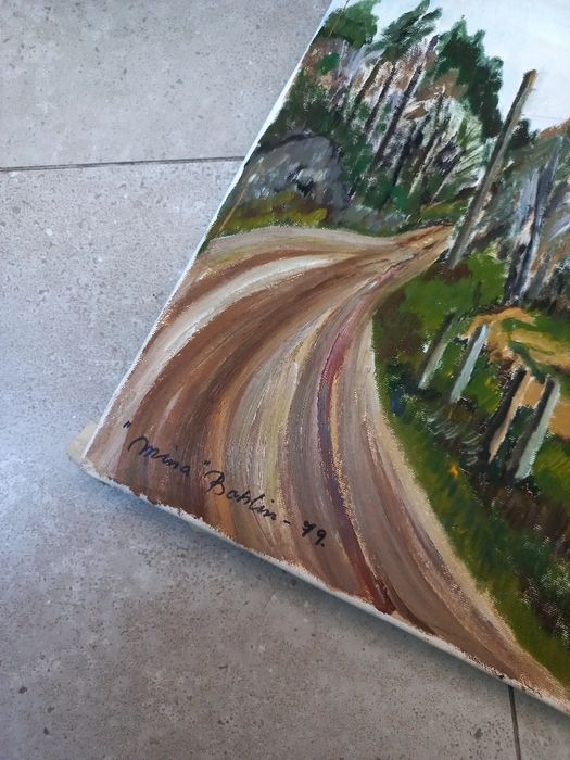 Reducere !!!Tablou superb , cu peisaj