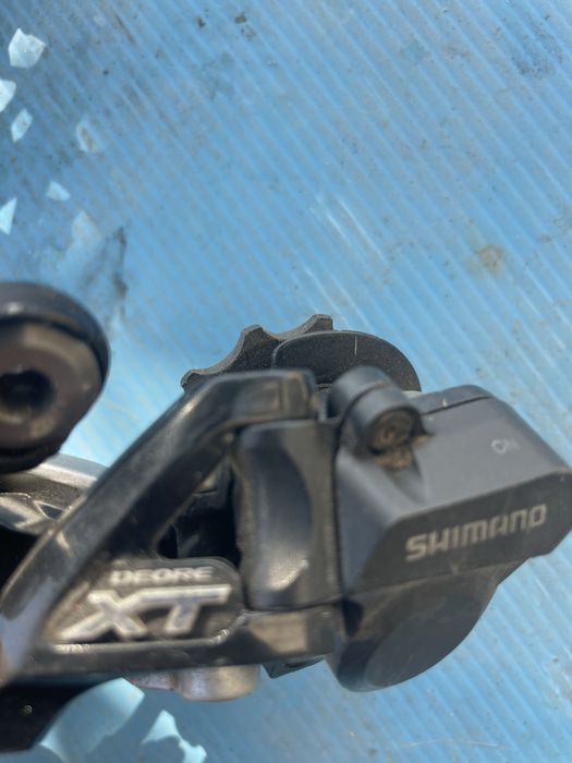 Обтегач е венец за верига на колело XT. Shimano deore sram