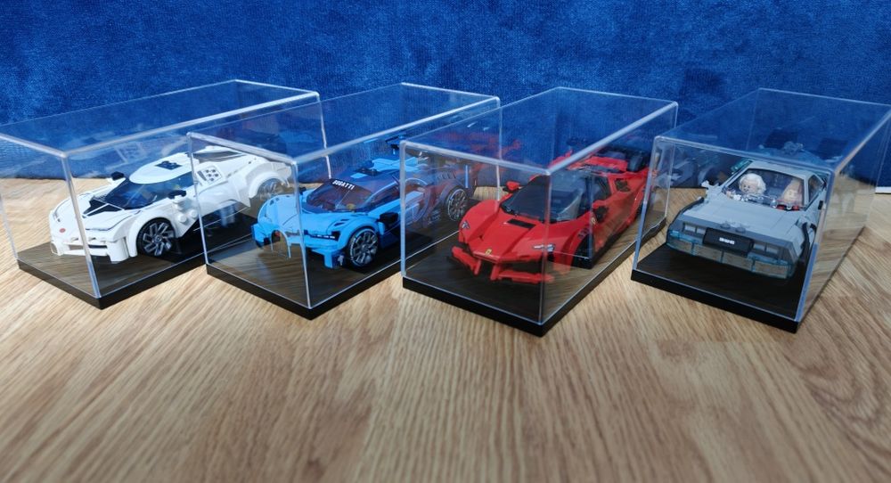 Set Lego Speed Champion (Bugatti, Ferrari, Back to the future)