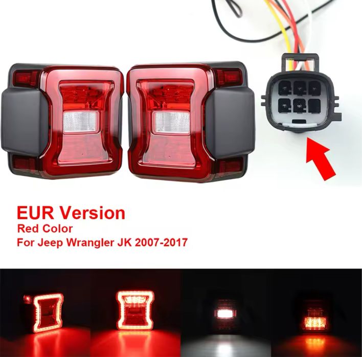 Lampa Lampi Spate Stop Stopuri Triple Tripla Jeep Wrangler JK 2007-18