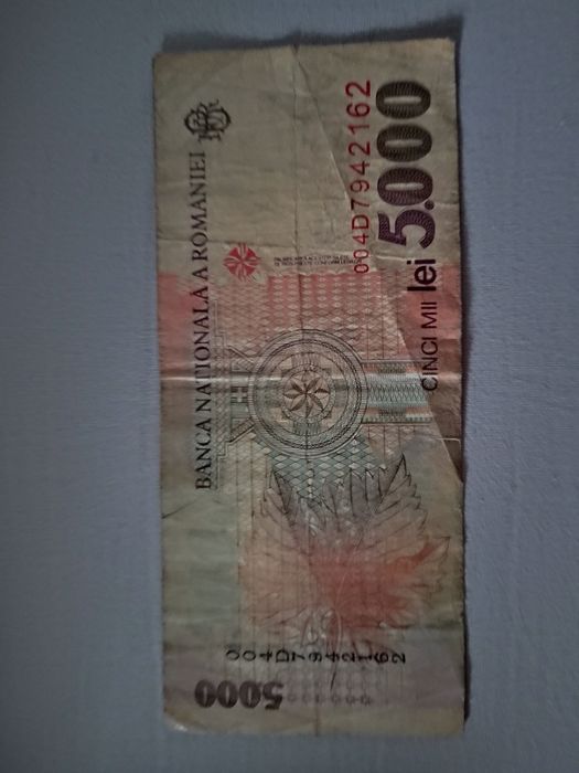 Bancnote vechi 5000 lei,1000 lei,2000 de la eclipsa