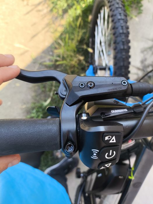 MTB asistat electric 29 " furca aer Shimano