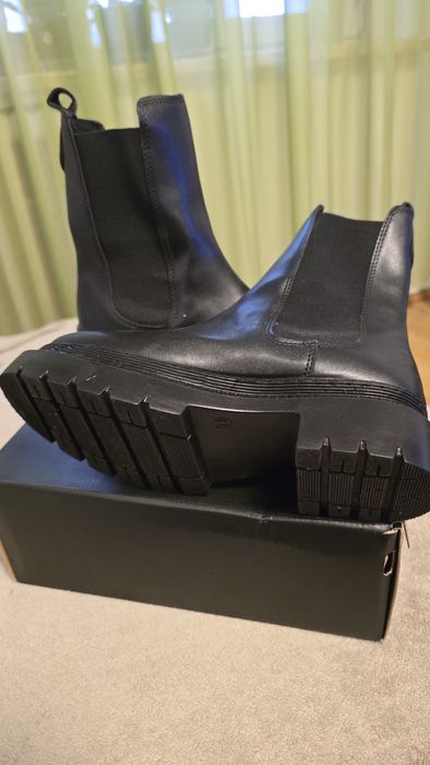 Ghete Chelsea  femei negre