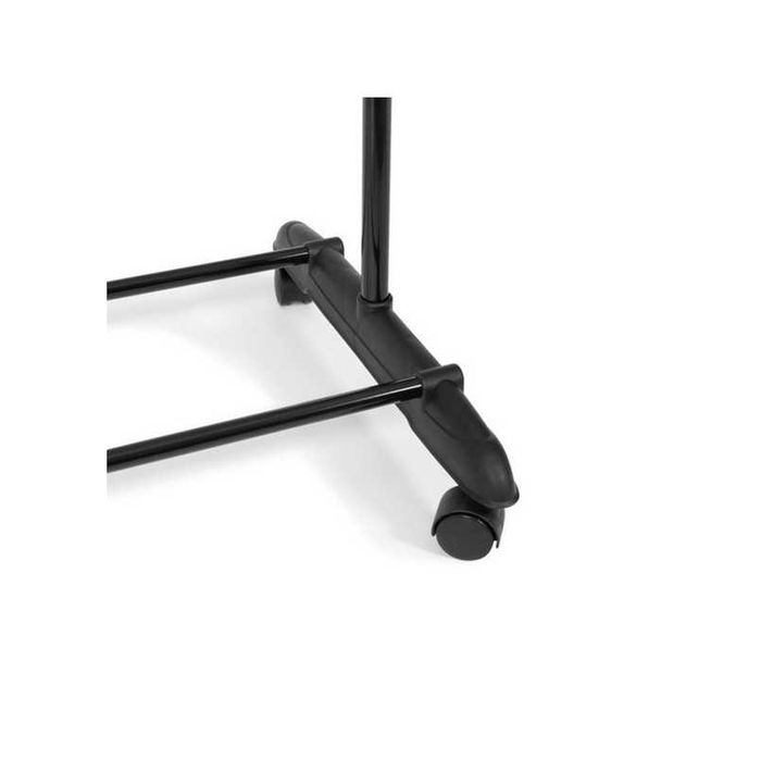 Декоративен щендер Mercado Trade, За дрехи,Регулируем, Черен, Сребрист