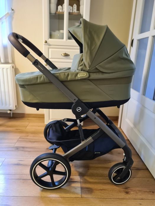 Cybex Balios S Lux Almond Beige/Moss green