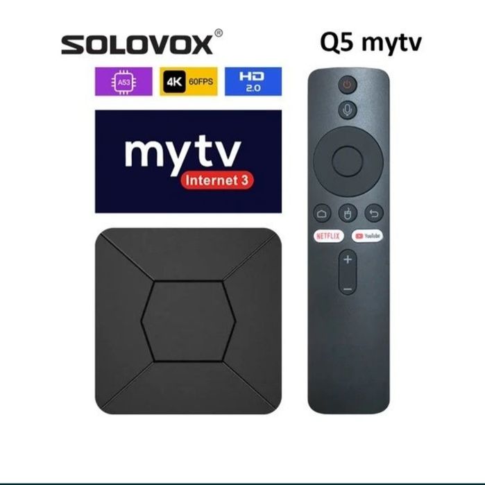 Q5 Smart tv box Android tv смарт приставка
