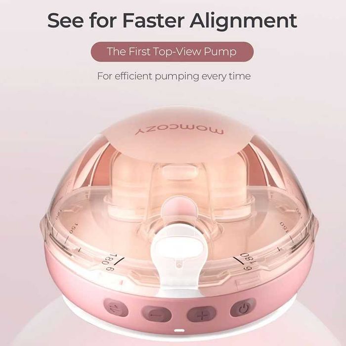 Momcozy Air 1 Ultra-slim - смарт двойна електрическа помпа за кърма, най-нов и най-висок клас модел