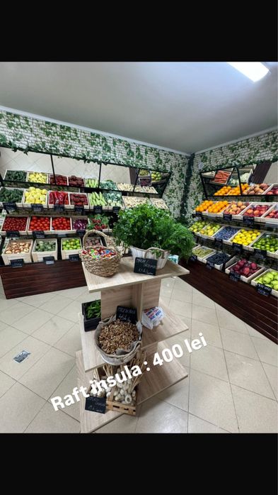 Rafturi aprozar legume fructe