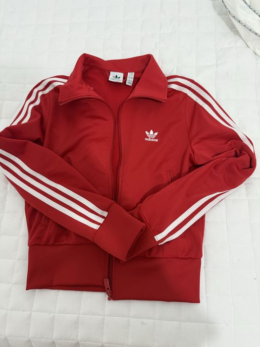 Hanorac rosu adidas