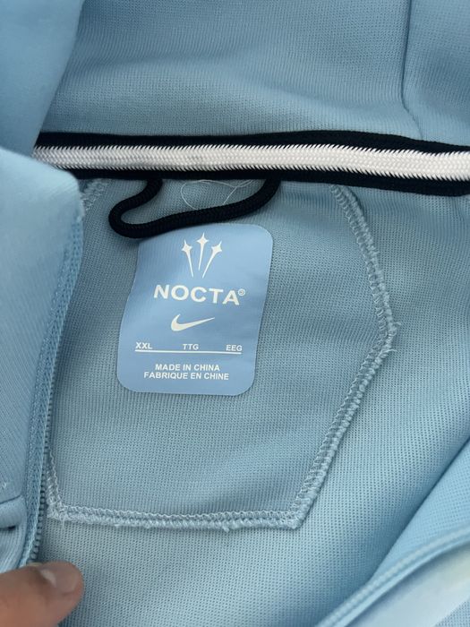 Голубой Nike Tech Fleece Nocta