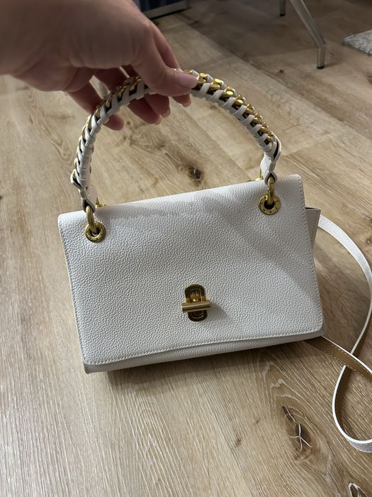 Geanta Musette alba small