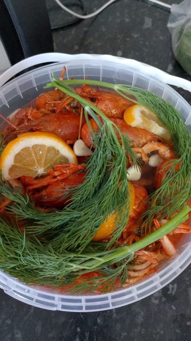 Рак живой готовый