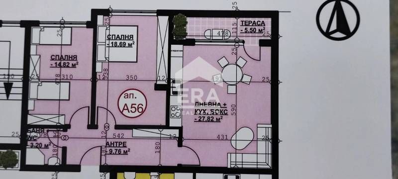 Двустаен апартамент