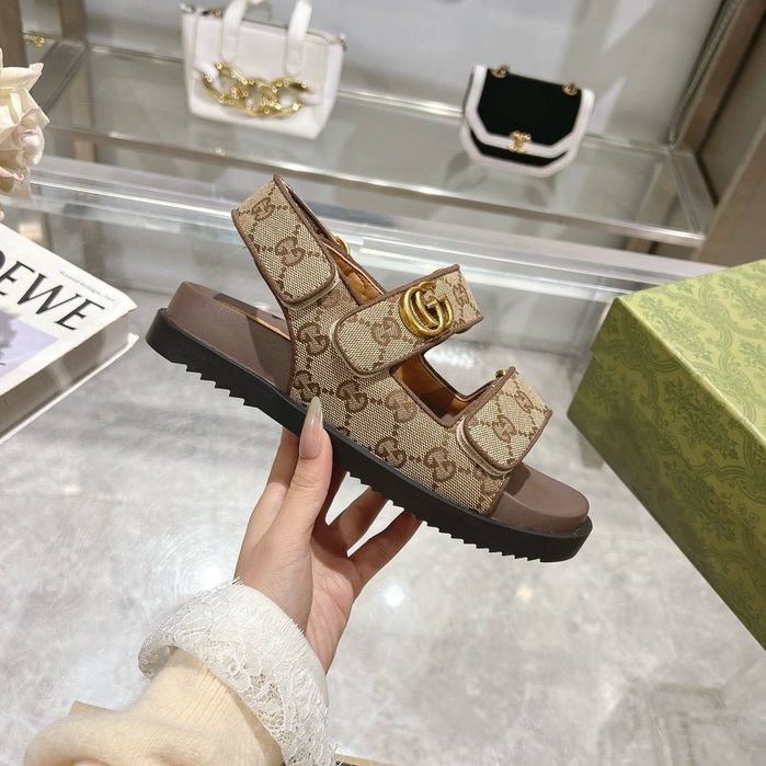 Луксозни дамски сандали - Gucci 38 и 39 номер