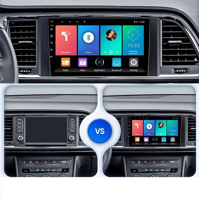 Navigatie Seat Ateca din 2016 - 2022 Android Garantie 2GB 4GB 8GB RAM