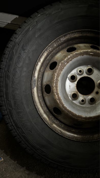 Set Jante 5x118 +anvelope Ducato/Jumper/Boxer 215/70R15C IARNA