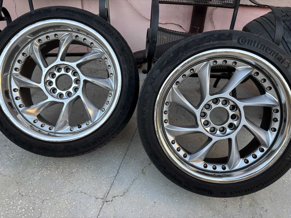 Джанти с гуми Kosei 18" 5/112 и 5/120 73.1 ЦО 8 и 9J спортпакет