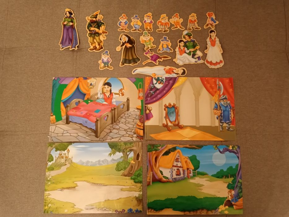Joc magnetic: Sa construim scene de poveste