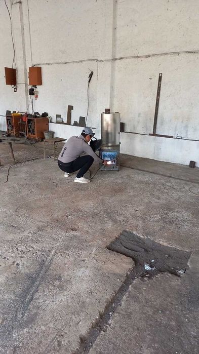 Yangi Katyol va Isitish Pechi | 100-150 m² | 8-9 soat yonadi