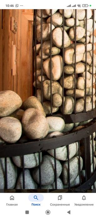 Камни для декора и бани с паром