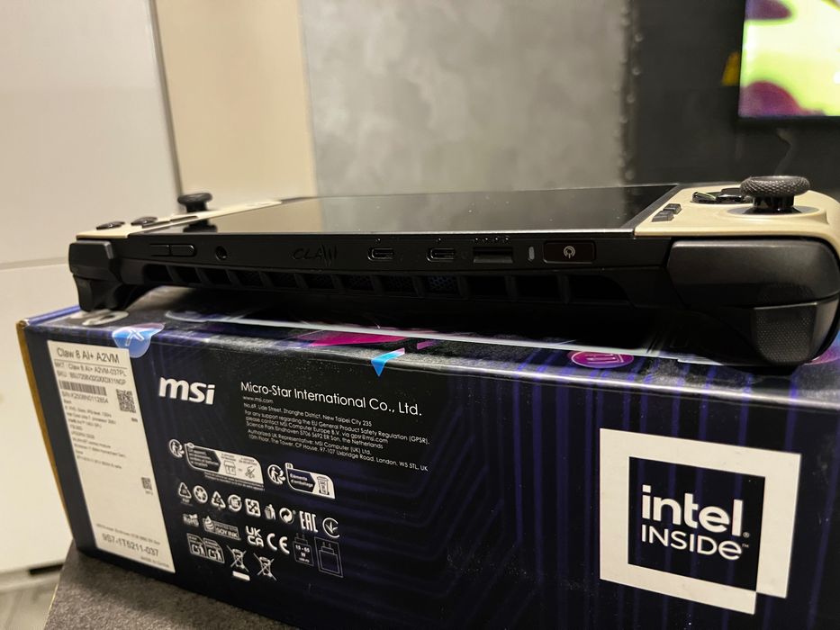 Steam Deck MSI Claw 8аi+