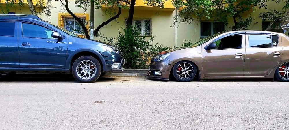 paravanturi geamuri cu prindere pe exterior pentru Dacia Sandero 2
