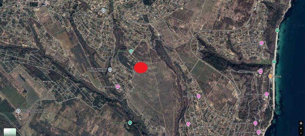 Продава се Парцел в Варна, м-т Боровец - юг - 500 кв.м за 90 €/кв.м - Снимка #1