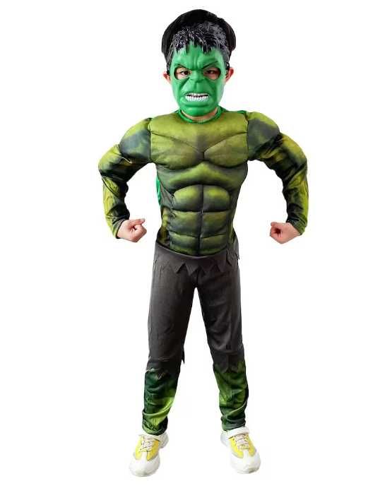 Детски костюм на Хълк Hulk Avengers Маскировъчен костюм за деца