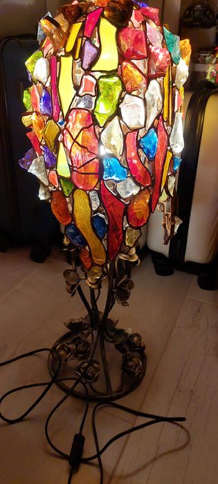 Vand veioza vitraliu lucrata manual