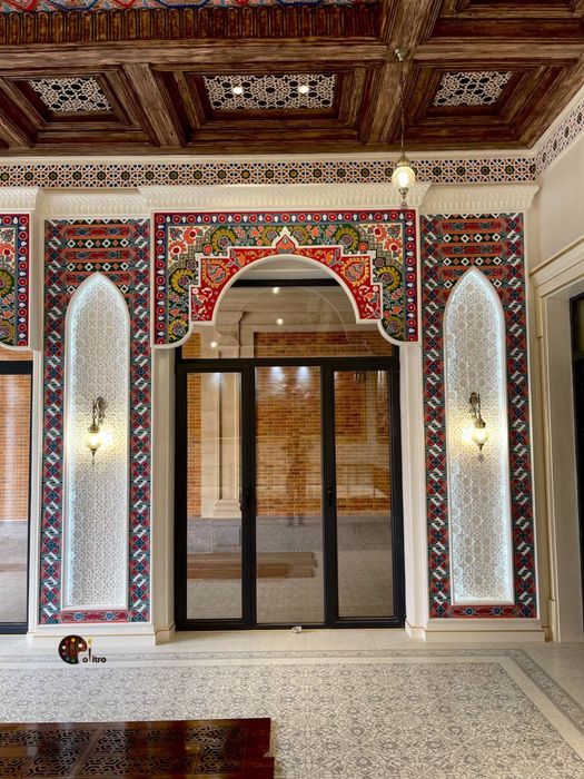 Роспись ( 3D ) Барельеф Ганч, накш, хаттотлик Ремонт под ключ