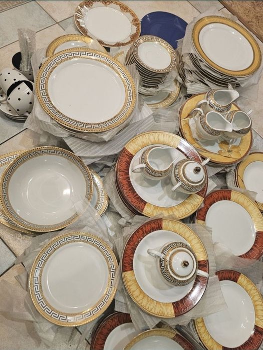 Сахарница, молочница, посуда