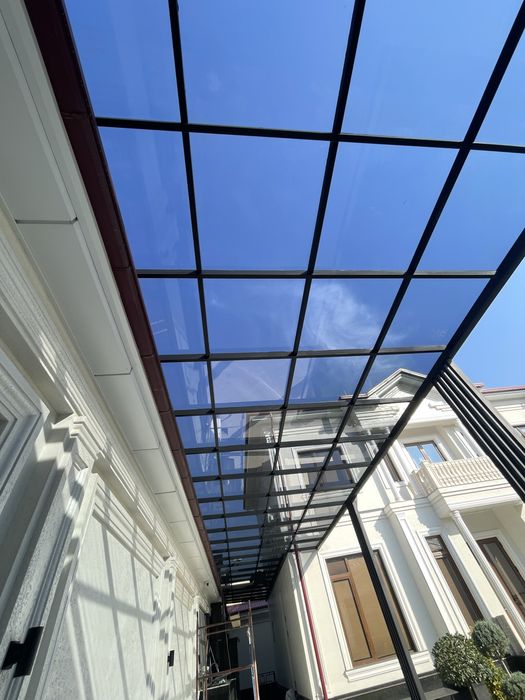 Навес хай тек стилда ойнали