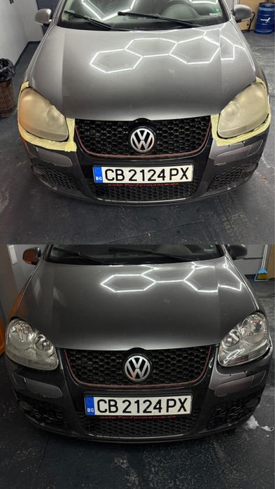 Полиране на фарове