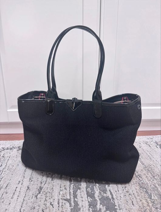 Geanta Longchamp Roseau reversibila