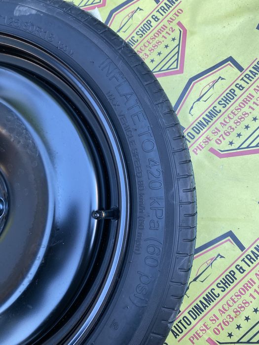 Roata rezerva slim OEM Volvo S90 V90 Xc90 125 80 18 p31680220