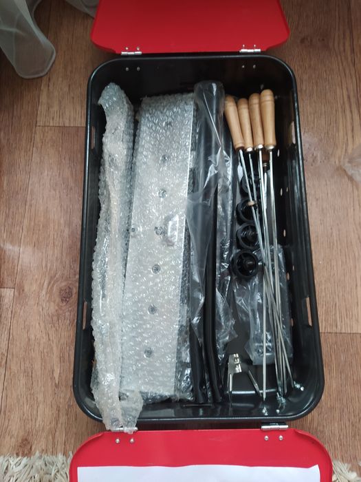 Переносной гриль на угле