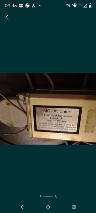 Vând kit complet pentru comunicare aviație stație radio aviație cu eca