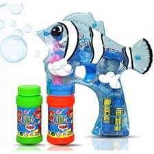 Светещ пистолет за сапунени балони