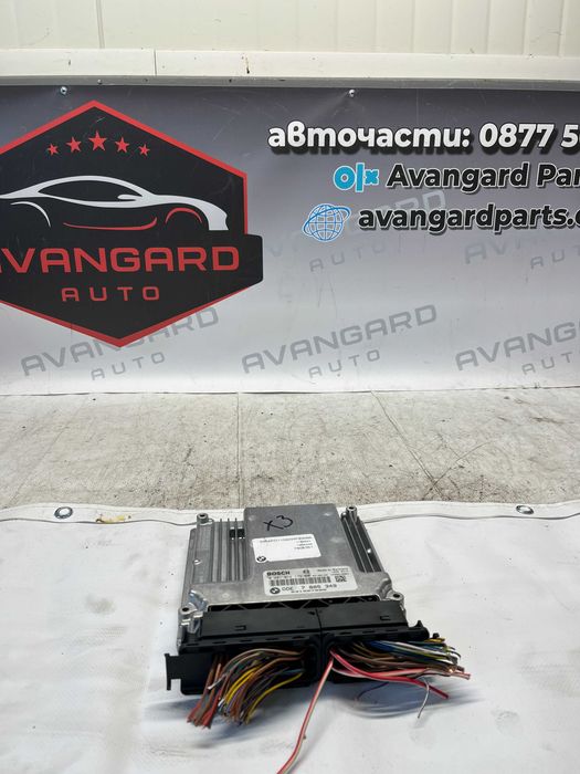 Компютърът на двигателя BMW X3 E83 2.0D