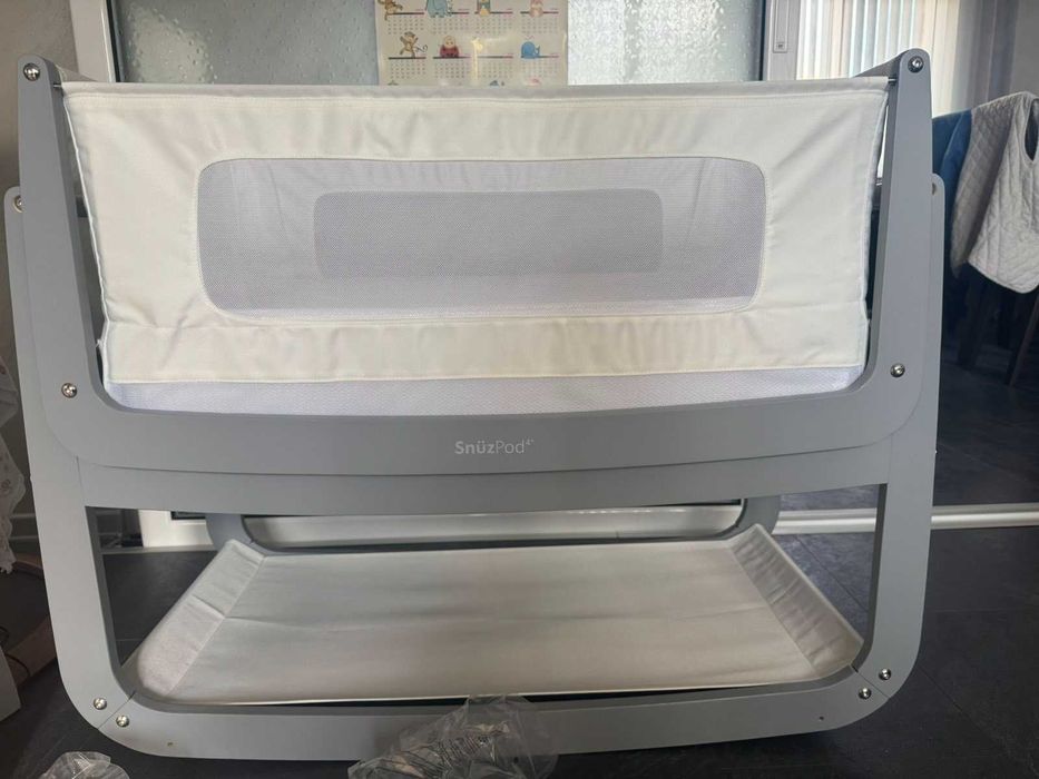 Бебешка кошара SnuzPod4 сива